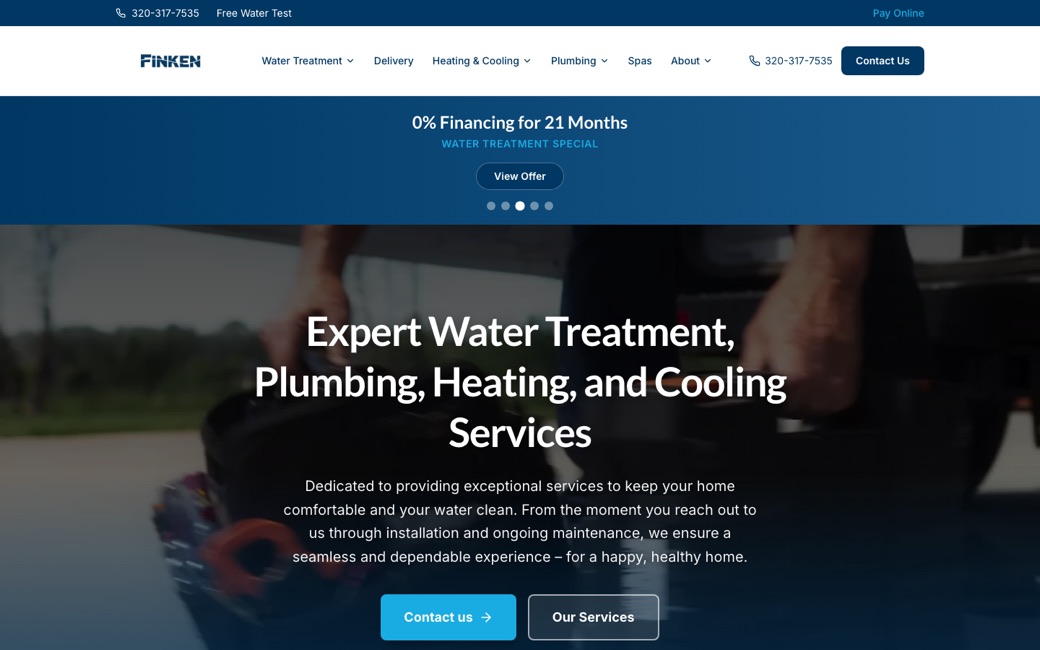 The new finkens.com rebuild